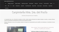 Desktop Screenshot of carpinteriarocio.com